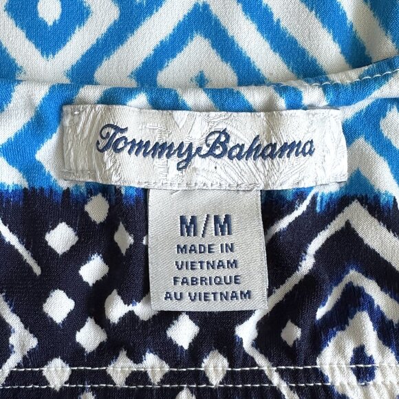 Tommy Bahama Mayan Maze Sleeveless Scoop Back Maxi Dress - Picture 3 of 7